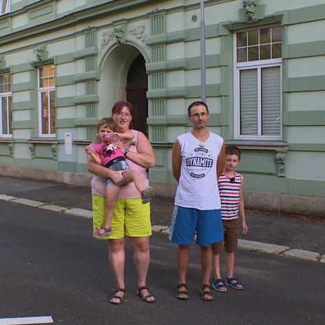 Iveta a David s deťmi