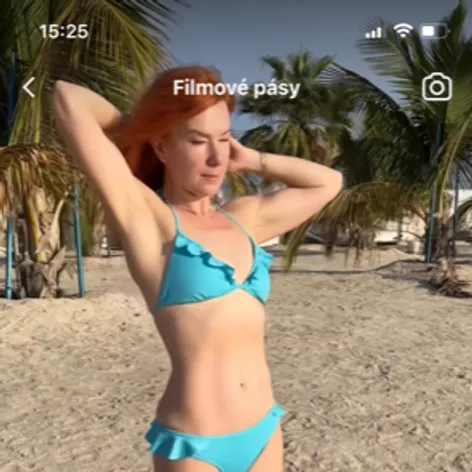 Helena Krajčiová má skvelú figúru