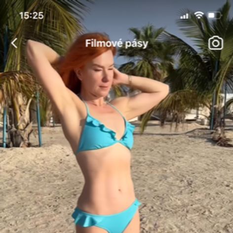 Helena Krajčiová má skvelú figúru