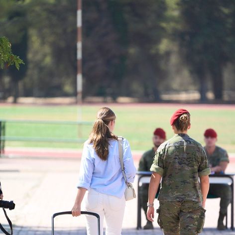 Princezná Leonor začala trojročný vojenský výcvik