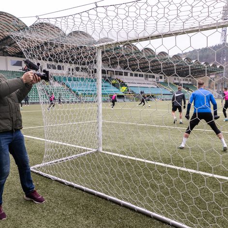 Zábery z nakrúcania dokumentárnej série Do neba a do pekla: Generácia Žilina