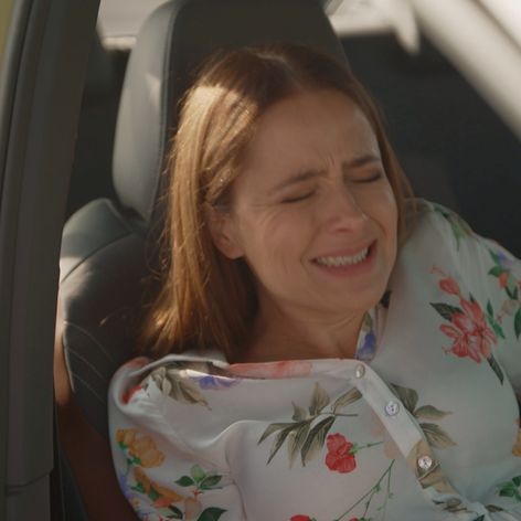 Natália Hatalová ako mladá rodička v seriáli Mama na prenájom