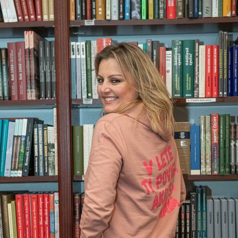 Evita na krste knihy V lete ti poviem, ako sa mám