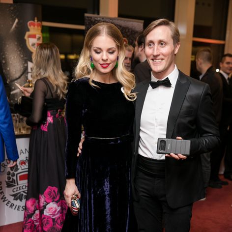 Veronika Cifrova Ostrihoňová s Matejom Sajfom Cifrom