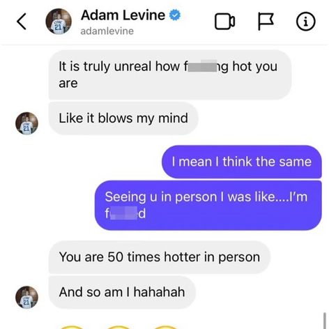 Konverzácia medzi Adamom Levinom a influencerkou Sumner Stroch