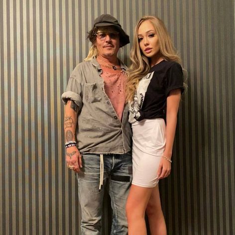 Nikol a Johnny Depp