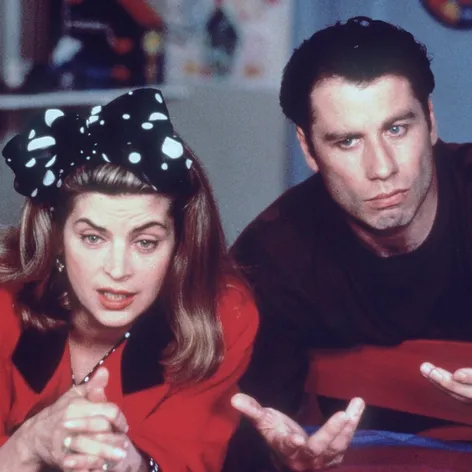 Kristie Alley a John Travolta