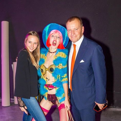 AlexWortex69 s Borisom Kollárom a jeho dcérkou Ester