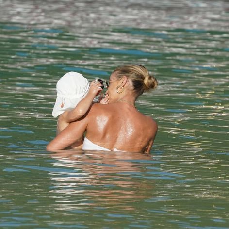 Vogue Williams päť mesiacov po pôrode. 