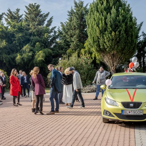 Svadbu si každý nakoniec užíval