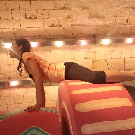 Veronika Strapková so svojím tímom na Pevnosti Boyard