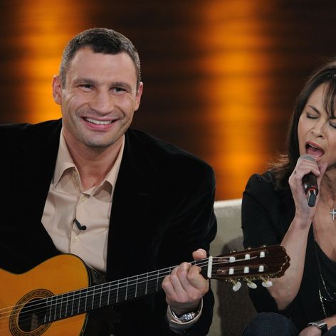 Vitalij Klitchko s manželkou Nataliou.