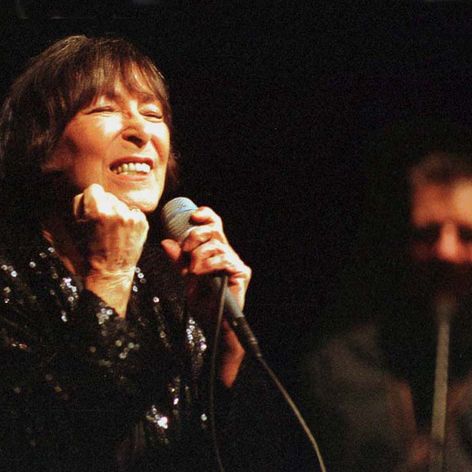 Hana Hegerová vo vypredanom Jambo centre v Košiciach (12. novembra 1999)