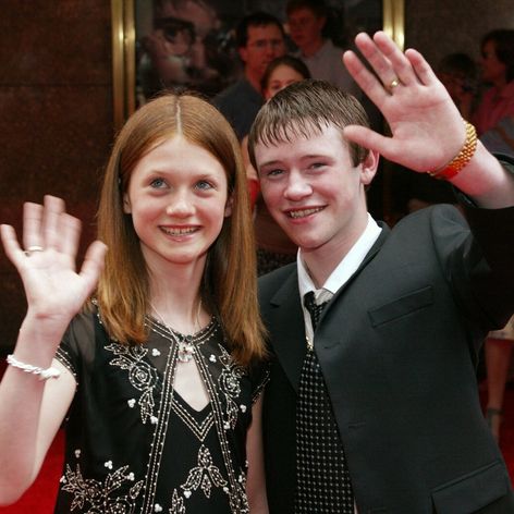 Devon s kolegami z Harryho Pottera.