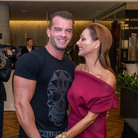 Zora Czoborová s manželom Petrom Iliíášom