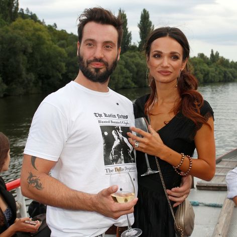 Václav Noid Bárta s prvou manželkou Gabrielou Dvořákovou