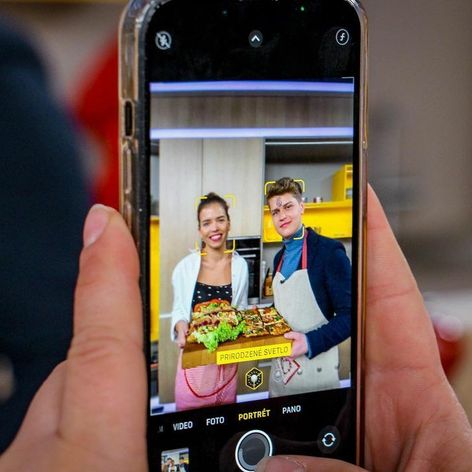 Oliver Oswald a Kristína Šišková v Teleráne.