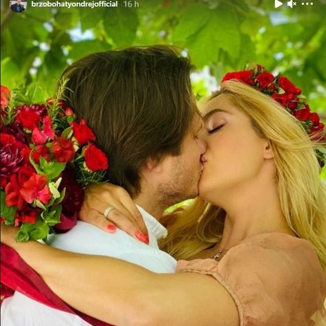 Obnovenie manželského sľubu Ondřeja a Taťány