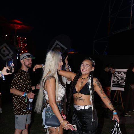 Bývalá farmárka Daniela na festivale Grape