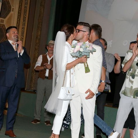 Herečka Sandra Nováková sa vydala v kine 