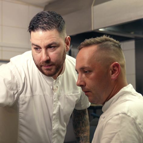 Martin a Maťko v kuchyni