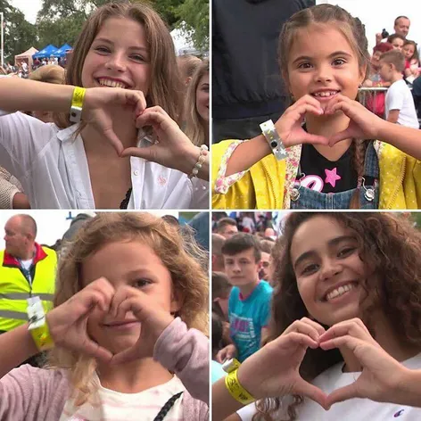 Zuzka, Laura, Izabelka a Karinka na DOD