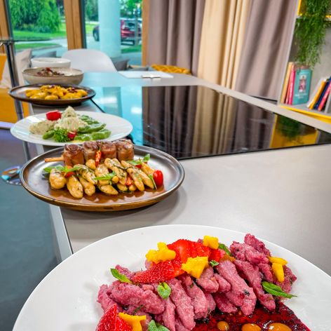 Príprava šúľancov v Teleráne