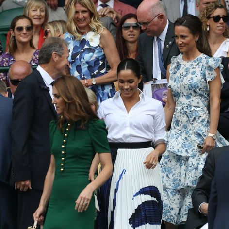 Kate a Meghan na Wimbledone