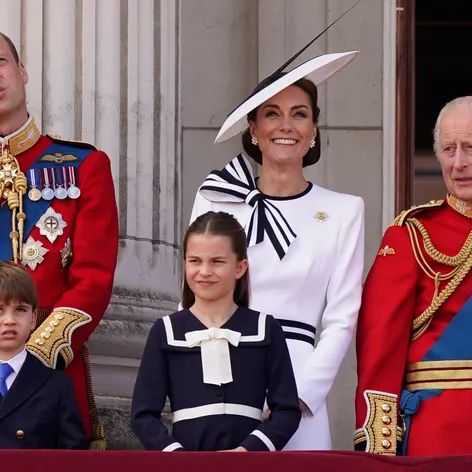 Princ a princezná z Walesu na Trooping the Colour