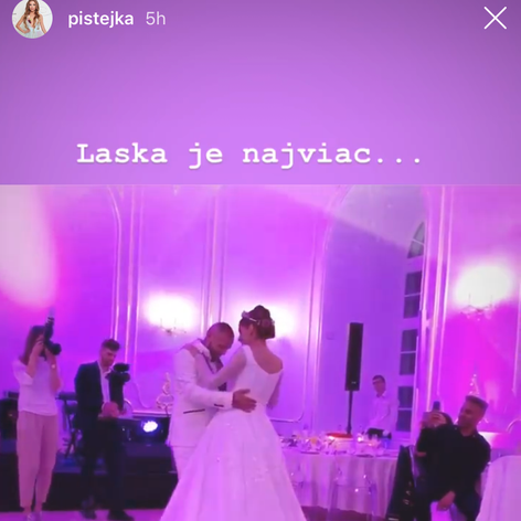 Novomanželský tanec 