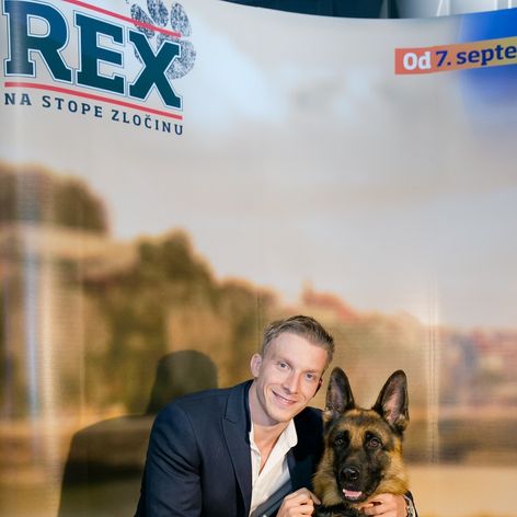 Juraj Bača s Rexom