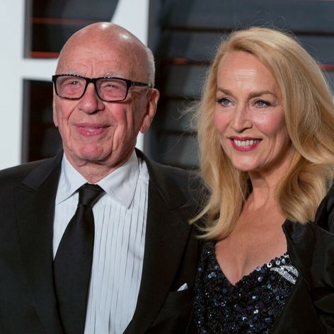 Rupert Murdoch a Jerry Hall.