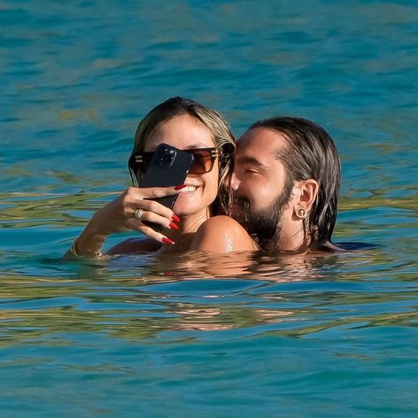 Heidi Klum hore bez na dovolenke