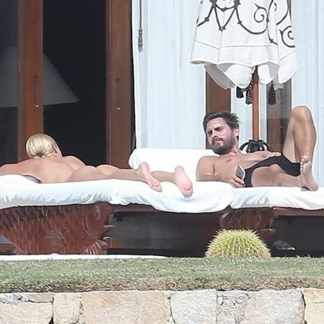 Sofia Richie so Scottom Disickom v Mexiku.