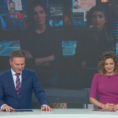 Milý záver Televíznych novín