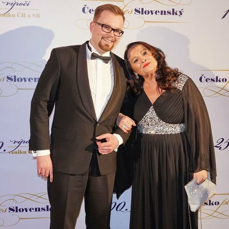 Hana Gregorová na Česko-Slovenskom plese