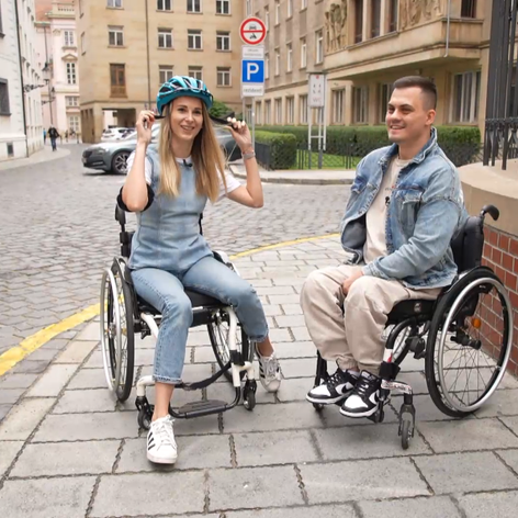 S Denisom Kučerom sme si skúsili, aké je to byť na vozíku