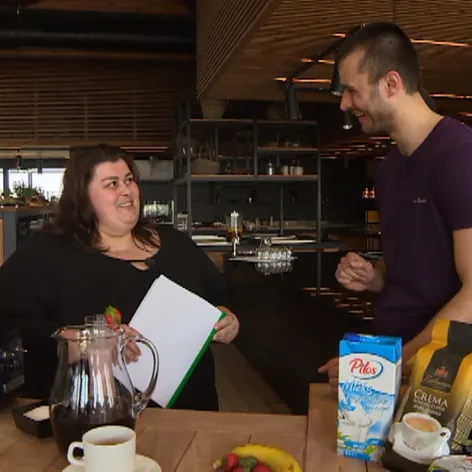 Katarína Tamášová pri prvom vážení