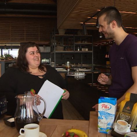 Katarína Tamášová pri prvom vážení