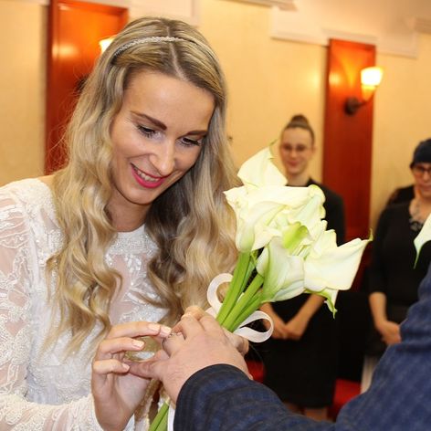 Zábery zo svadby Zuzany Vankovej a Kristiána Skalíka