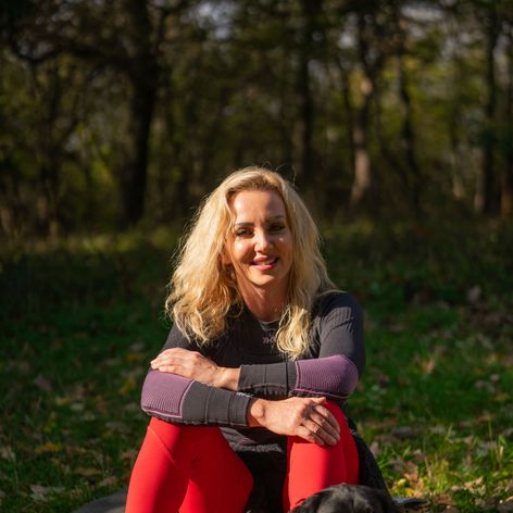 Natália pred duelantskou chatkou