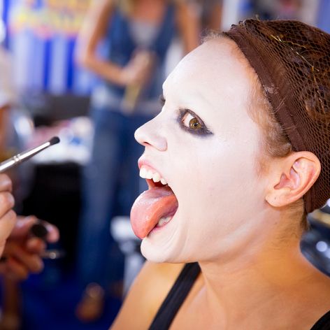 Mária Bartalos ako Marilyn Manson