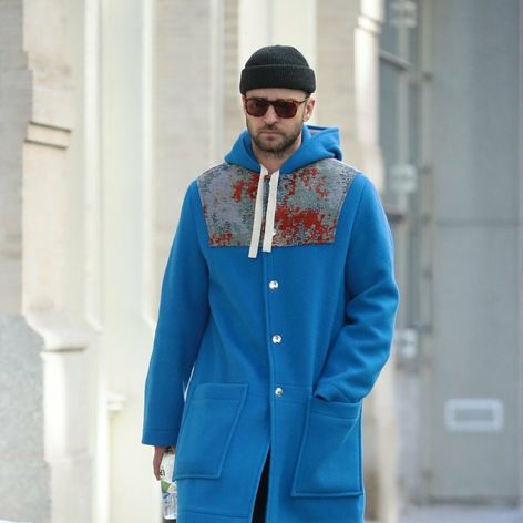 Justin Timberlake v uliciach New Yorku