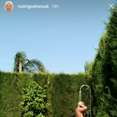 Rodrigo Alves v sprche. 