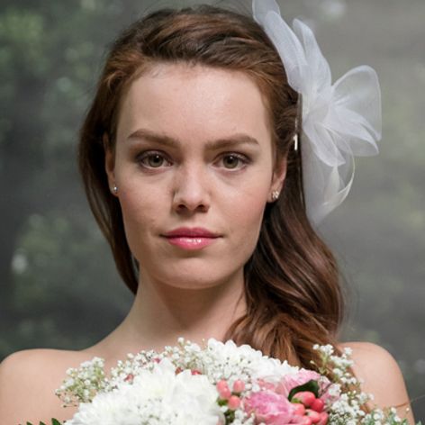 Mary Havranová ako nevesta