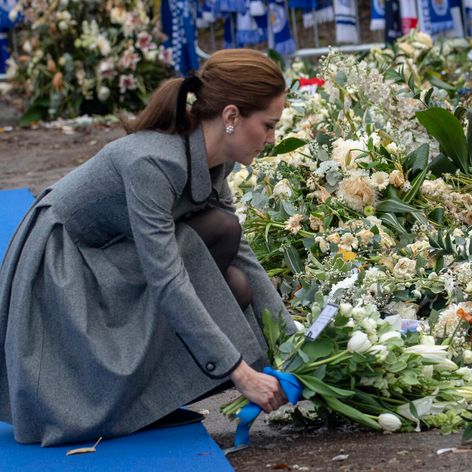 Kate Middleton v Leicesteri.