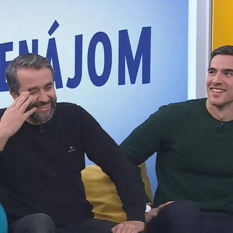 Adam Bardy a Vlado Kobielsky v Teleráne