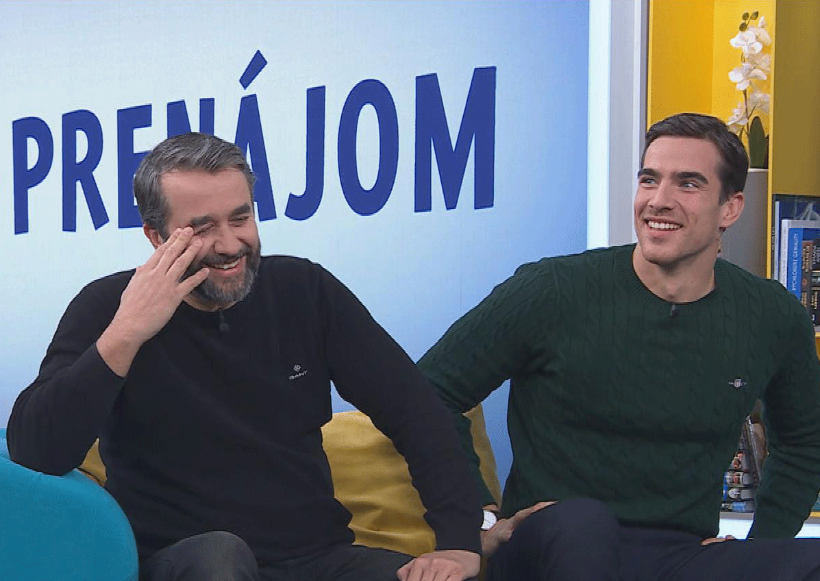 Adam Bardy a Vlado Kobielsky v Teleráne