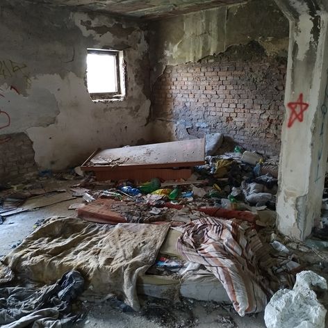 Na tomto mieste žili ľudia na okraji spoločnosti