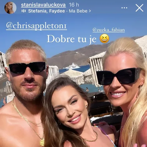 Stanka na dovolenke so svetovou hviezdou